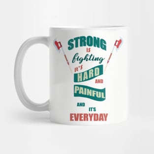 strong is fighting Mug